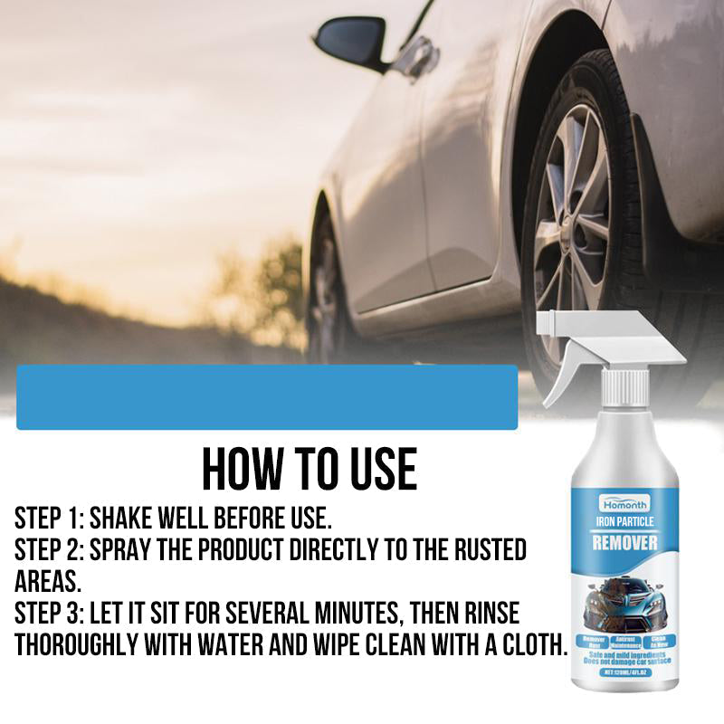 Spray Rimuovi Ruggine e Particelle di Ferro per Auto