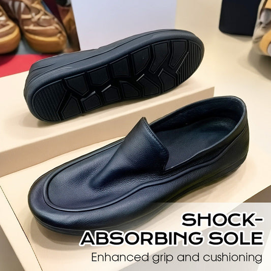 Mocassini slip-on casual da uomo, larghi e traspiranti