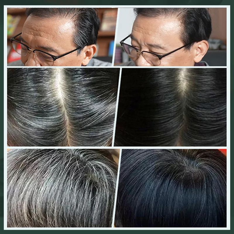 Pettine colorante per capelli all'estratto di frutta