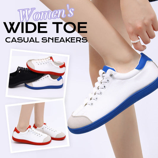 Scarpe da ginnastica da donna casual con punta larga