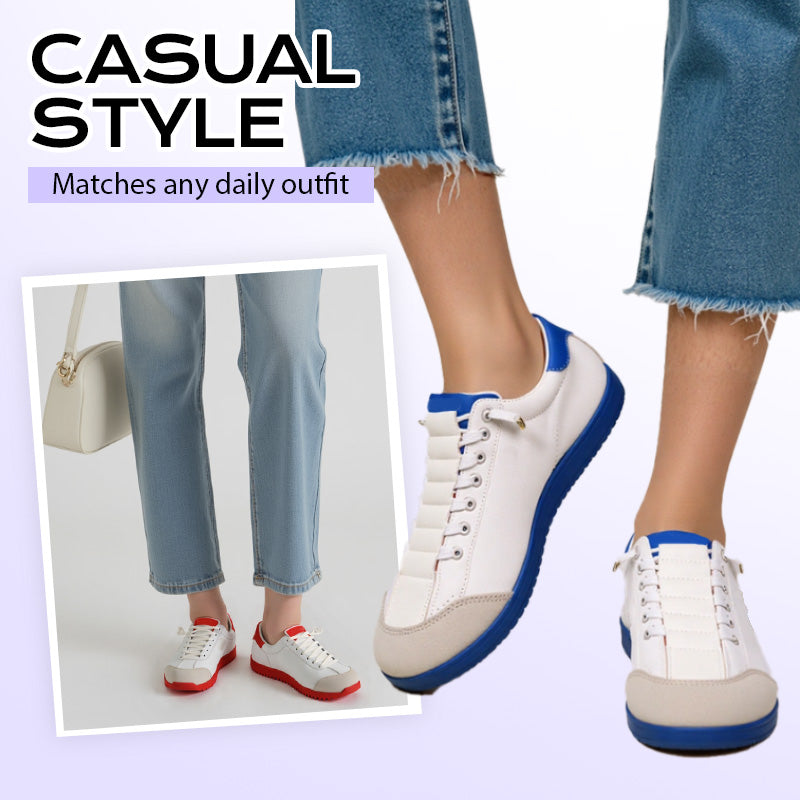 Scarpe da ginnastica da donna casual con punta larga