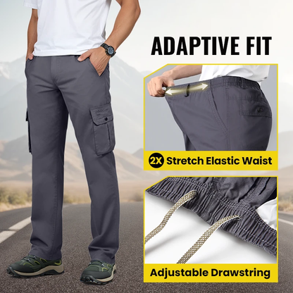 Pantalones Cargo para Hombre con Múltiples Bolsillos