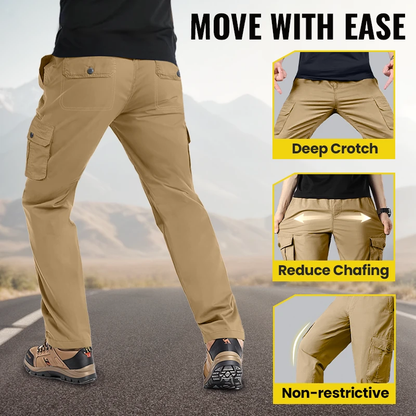 Pantalones Cargo para Hombre con Múltiples Bolsillos