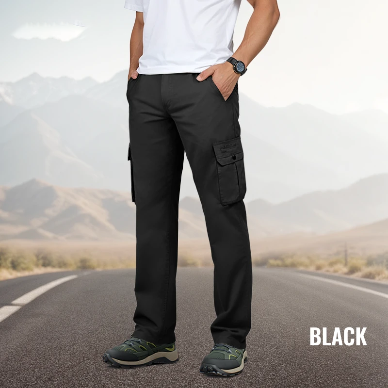 Pantalones Cargo para Hombre con Múltiples Bolsillos