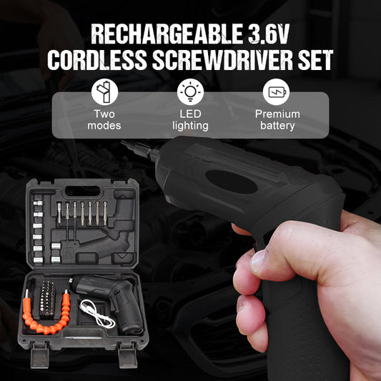 Set di cacciaviti senza fili ricaricabili 3,6V