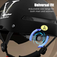 Casco da Moto Leggero, Traspirante e Resistente agli Urti