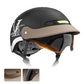 Casco da Moto Leggero, Traspirante e Resistente agli Urti