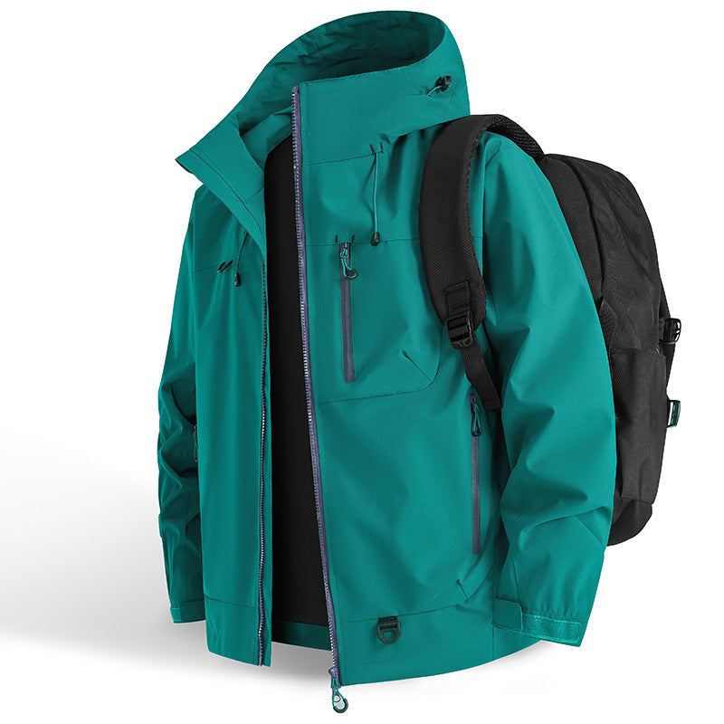 🏆Offerta limitata 50% DI SCONTO!!🔥Giacca sportiva impermeabile con cappuccio per attività all'aperto