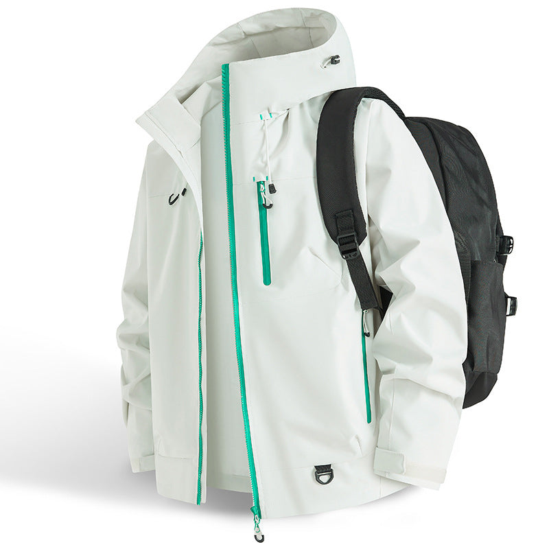 🏆Offerta limitata 50% DI SCONTO!!🔥Giacca sportiva impermeabile con cappuccio per attività all'aperto