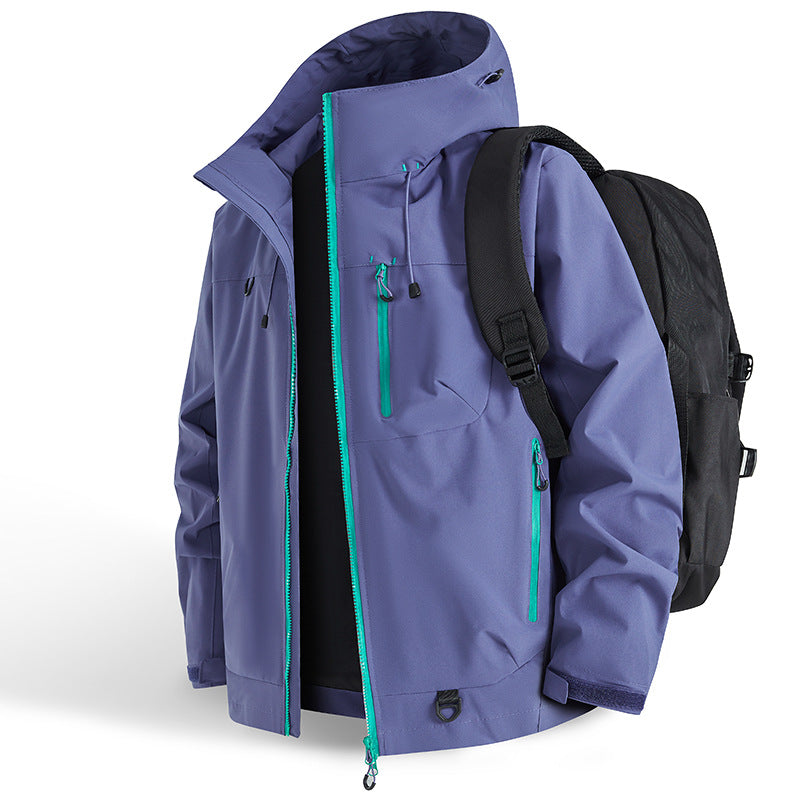 🏆Offerta limitata 50% DI SCONTO!!🔥Giacca sportiva impermeabile con cappuccio per attività all'aperto