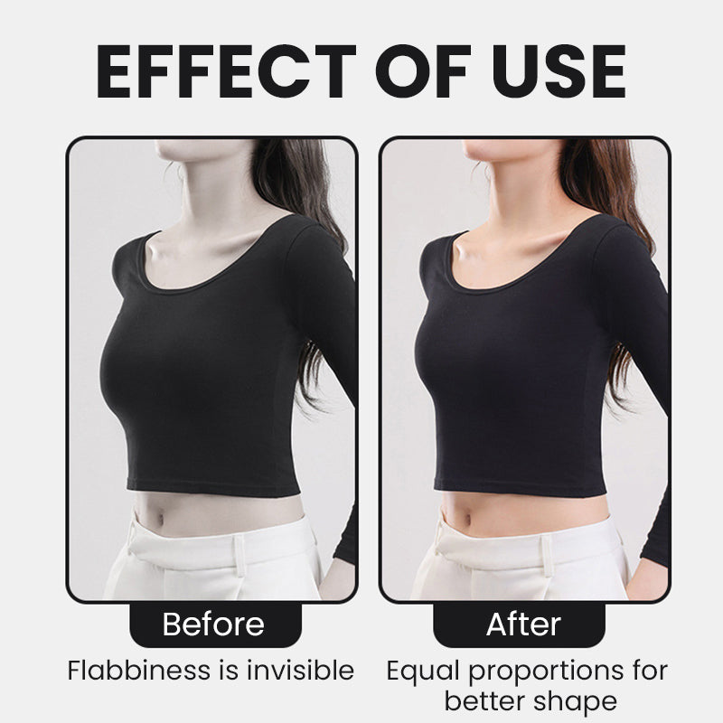 Reggiseno sottile e senza fili con coppa a orecchie di coniglio