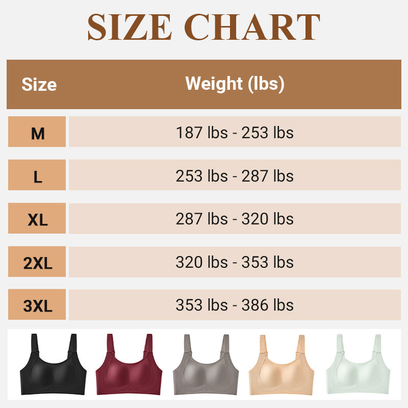 Reggiseno sottile e senza fili con coppa a orecchie di coniglio