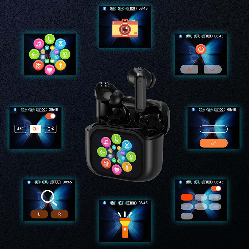 🔥Modello più venduto🔥Auricolari Bluetooth di alta qualità con controllo touch e suono cristallino【Vendita diretta dalla fabbrica】