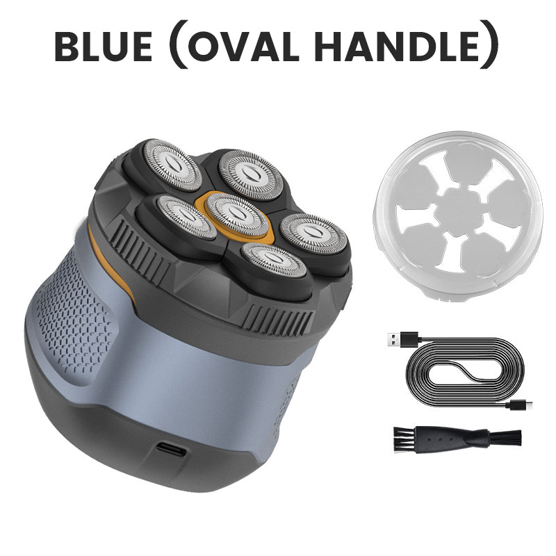🚿🪒 Rasoir homme rechargeable – Tête pivotante ouvrante, rinçage express, idéal sous la douche ou à sec, la trousse complète pour un rasage net sans salle de bain inondée de poils 💦🧹
