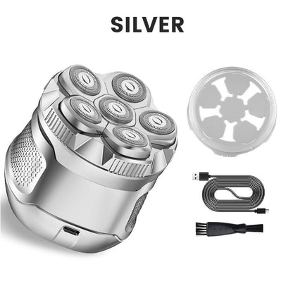 🚿🪒 Rasoir homme rechargeable – Tête pivotante ouvrante, rinçage express, idéal sous la douche ou à sec, la trousse complète pour un rasage net sans salle de bain inondée de poils 💦🧹
