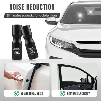 🚗 ¡COMPRA 2 LLEVA 3! ✨ Protector de Juntas de Goma para Coche - Revitaliza, Lubrica y Protege contra UV con Aplicador de Esponga Incluido 🔧🌟