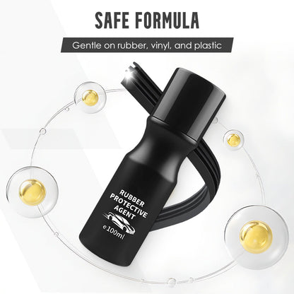 🚗 ¡COMPRA 2 LLEVA 3! ✨ Protector de Juntas de Goma para Coche - Revitaliza, Lubrica y Protege contra UV con Aplicador de Esponga Incluido 🔧🌟