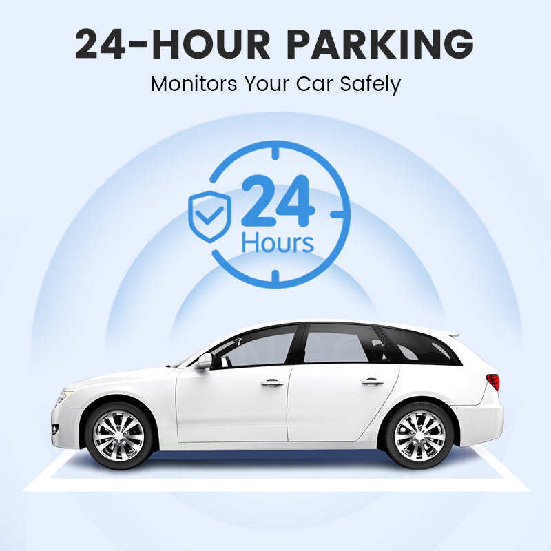 Dashcam 4K Ultra HD per auto con visione notturna