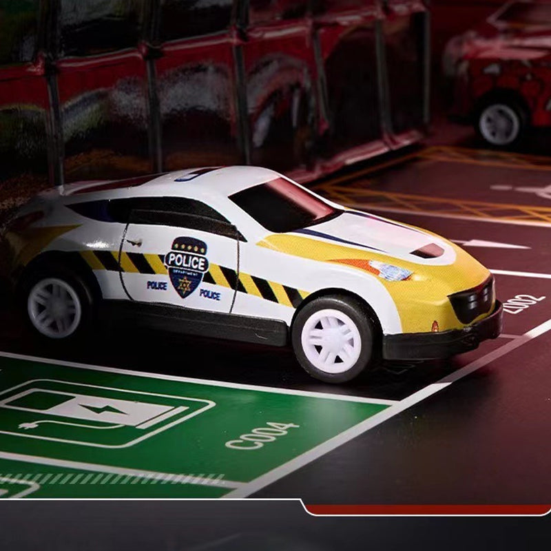 🎅Promozione natalizia 49% DI SCONTO🎁48 Mini macchinine a retrocarica con garage integrato