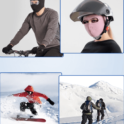 🌬️   Masque anti-buée hiver avec lunettes intégrées : polaire douce, ajustement universel & protection totale ! 🔮