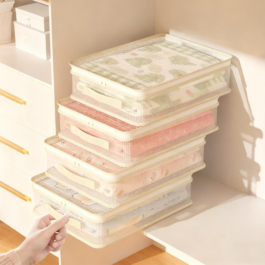 👗✨ Borse portaoggetti trasparenti per armadio: visione chiara e antipolvere, perfette per vestiti/biancheria da letto!