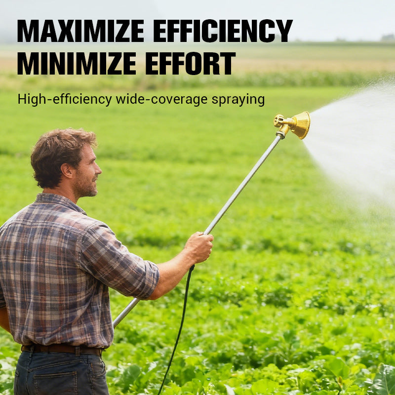 Ugello di spruzzo regolabile in ottone per irroratrice agricola