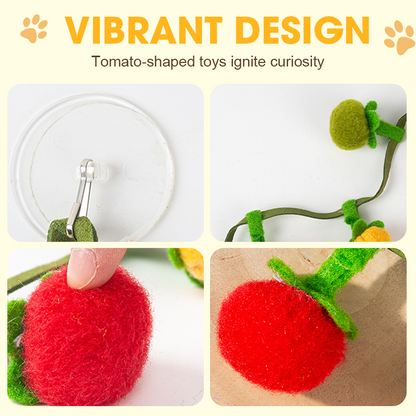 🐱💥Ficelle de jeu en forme de fruit pour fatiguer votre chat naturellement