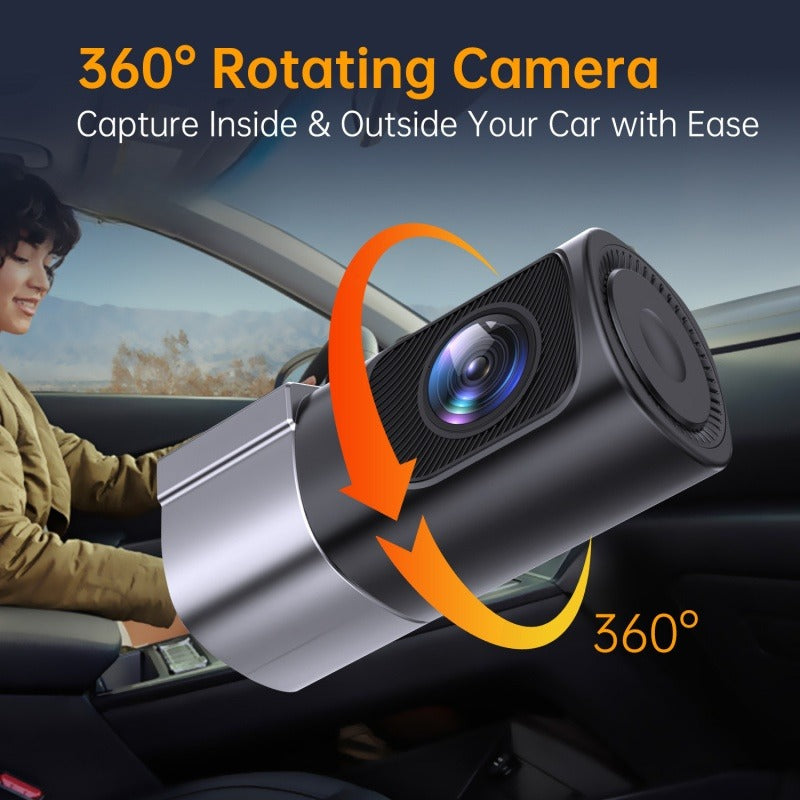 🔥Offerta natalizia a tempo limitato: 50% DI SCONTO!!!🔥Telecamera per Auto 1080P HD con Wi-Fi e Visione Notturna