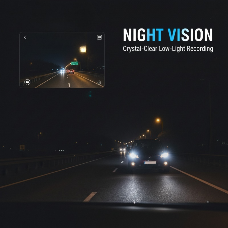 🔥Offerta natalizia a tempo limitato: 50% DI SCONTO!!!🔥Telecamera per Auto 1080P HD con Wi-Fi e Visione Notturna