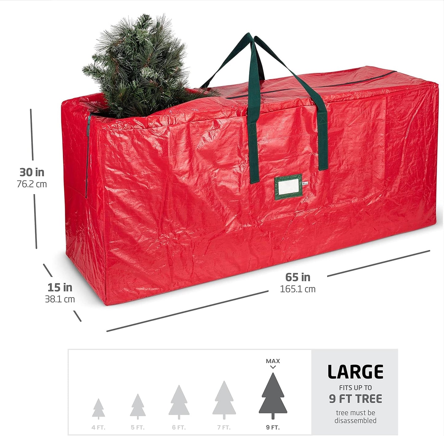 📢📢50% di sconto! 🎄 Borsa Porta Albero di Natale Impermeabile – Resistente, Spaziosa & Facile da Trasportare! 🎁