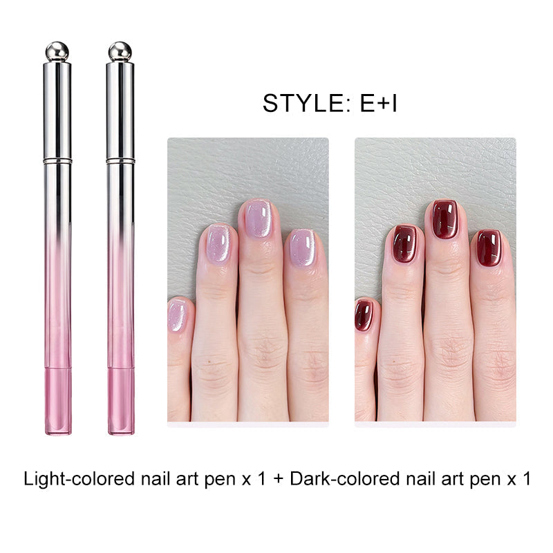 Pluma de Esmalte en Gel Ojo de Gato Todo en Uno