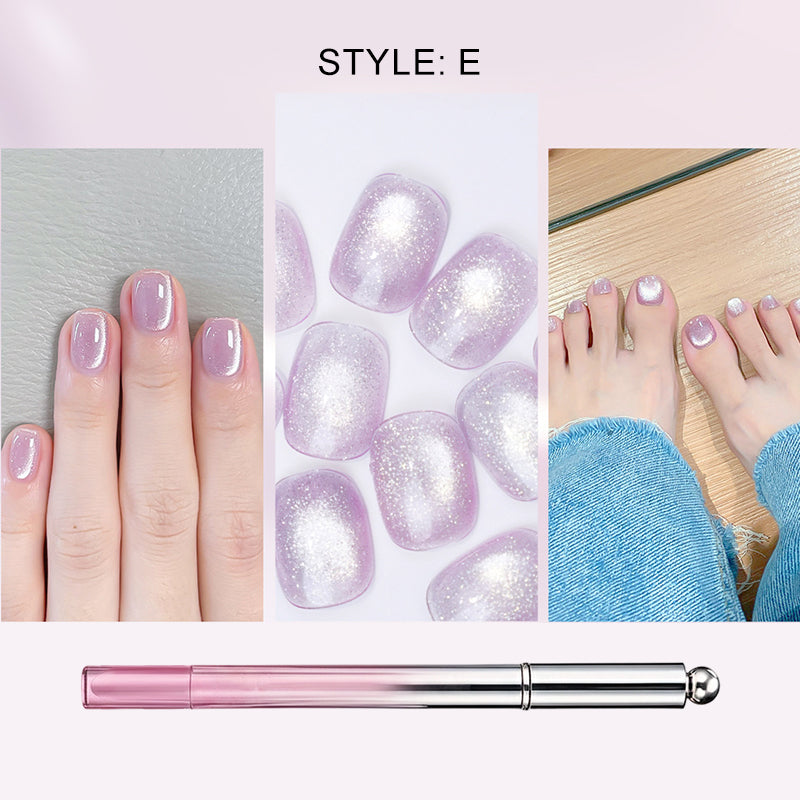 Pluma de Esmalte en Gel Ojo de Gato Todo en Uno