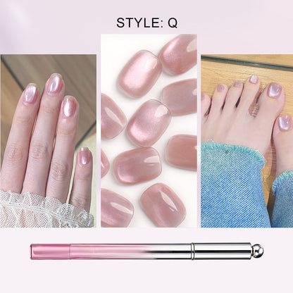Pluma de Esmalte en Gel Ojo de Gato Todo en Uno