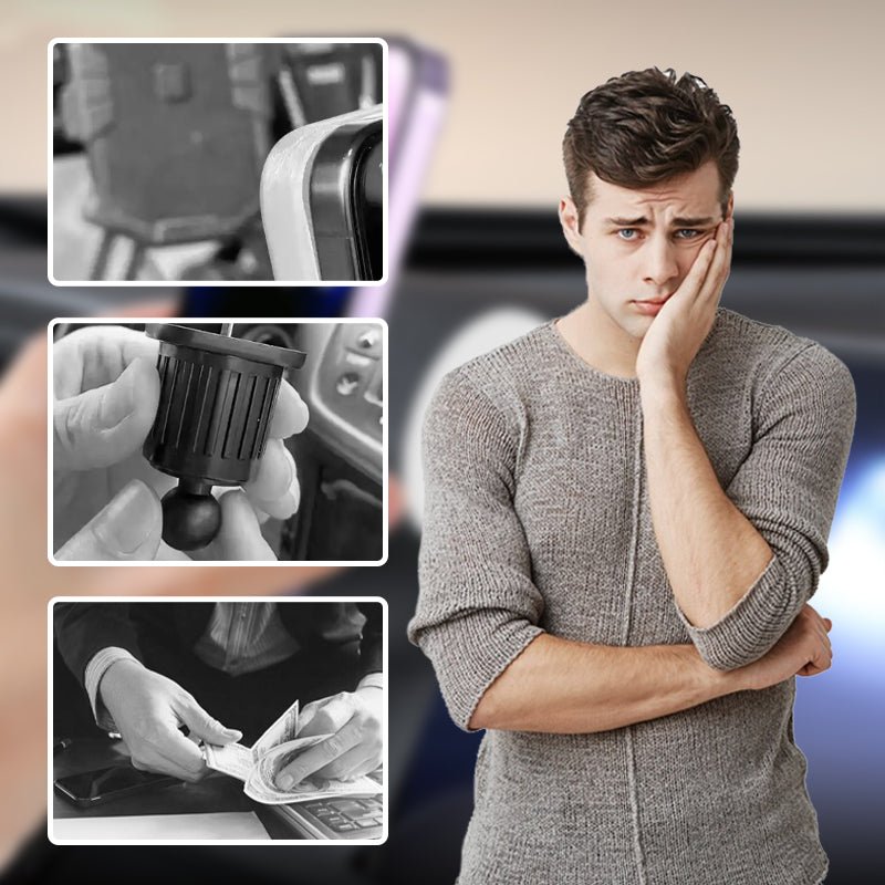 📢📢50% di sconto! Supporto Magnetico con Ventosa 360° – Ultra Stabile in Auto, Senza Residui & Multifunzione! 📱🚗