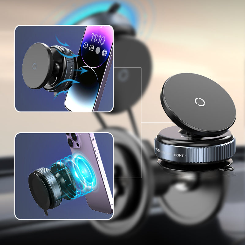 📢📢50% di sconto! Supporto Magnetico con Ventosa 360° – Ultra Stabile in Auto, Senza Residui & Multifunzione! 📱🚗
