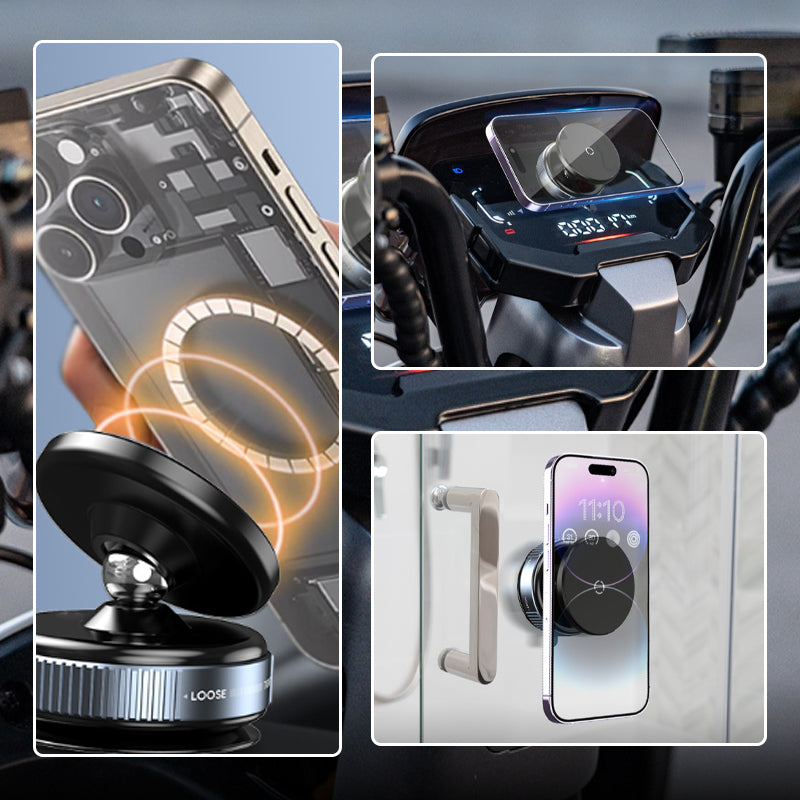 📢📢50% di sconto! Supporto Magnetico con Ventosa 360° – Ultra Stabile in Auto, Senza Residui & Multifunzione! 📱🚗