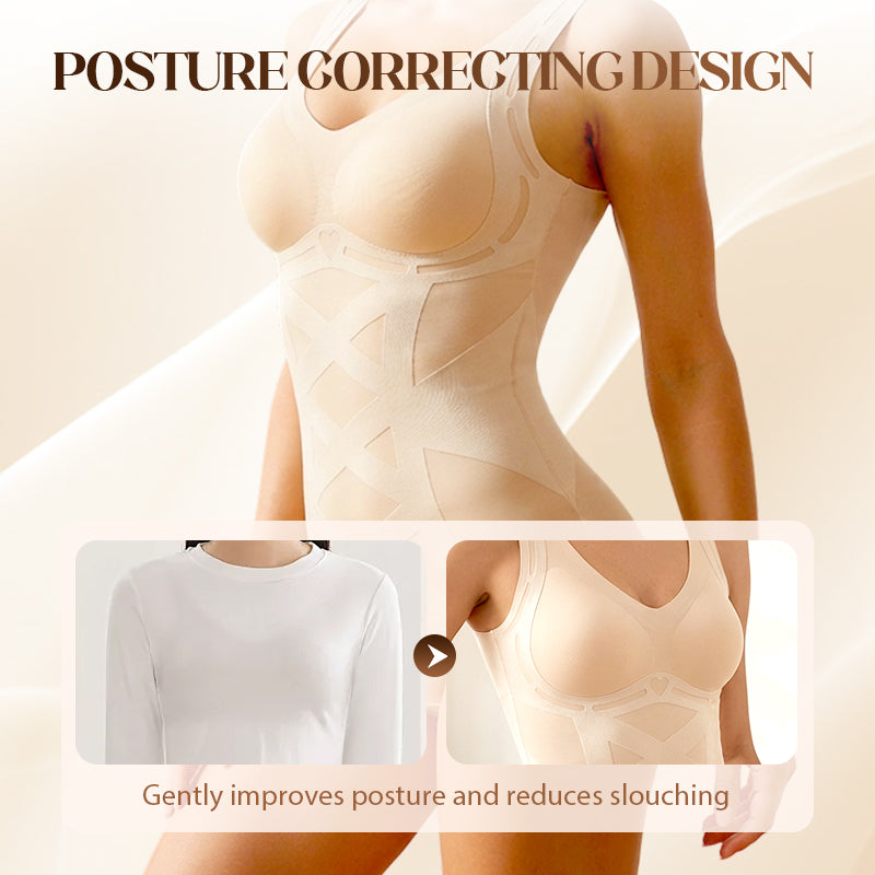 ✨Canottiera modellante senza cuciture con reggiseno incorporato