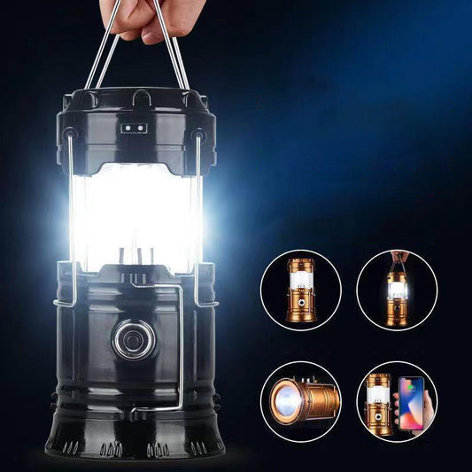 💡 50% dto. Lámpara de escritorio y linterna 2 en 1 con energía solar – recargable por USB, puerto para cargar tu móvil y resistente al agua. ¡Ideal para camping y emergencias! ✨🏕️
