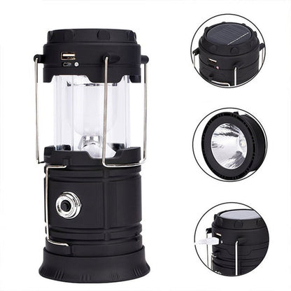 💡 50% dto. Lámpara de escritorio y linterna 2 en 1 con energía solar – recargable por USB, puerto para cargar tu móvil y resistente al agua. ¡Ideal para camping y emergencias! ✨🏕️