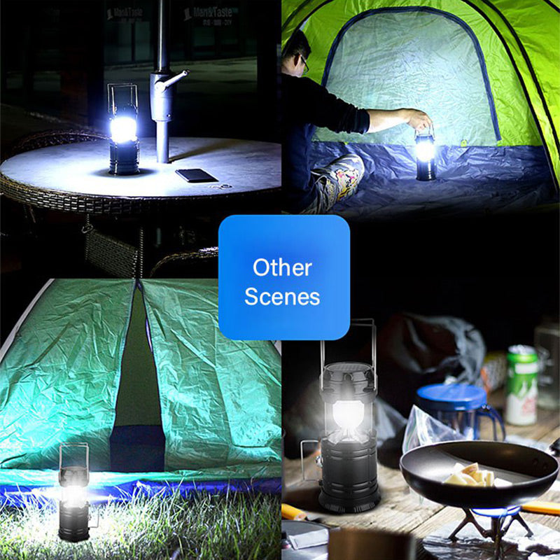 💡 50% dto. Lámpara de escritorio y linterna 2 en 1 con energía solar – recargable por USB, puerto para cargar tu móvil y resistente al agua. ¡Ideal para camping y emergencias! ✨🏕️