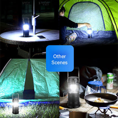 💡 50% dto. Lámpara de escritorio y linterna 2 en 1 con energía solar – recargable por USB, puerto para cargar tu móvil y resistente al agua. ¡Ideal para camping y emergencias! ✨🏕️