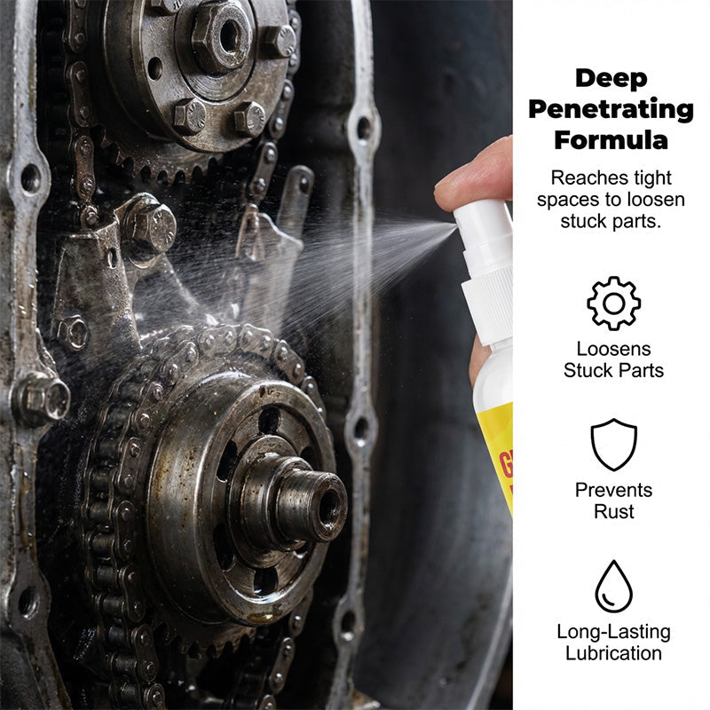 🔥Spray lubrificante e antiruggine multiuso🔥