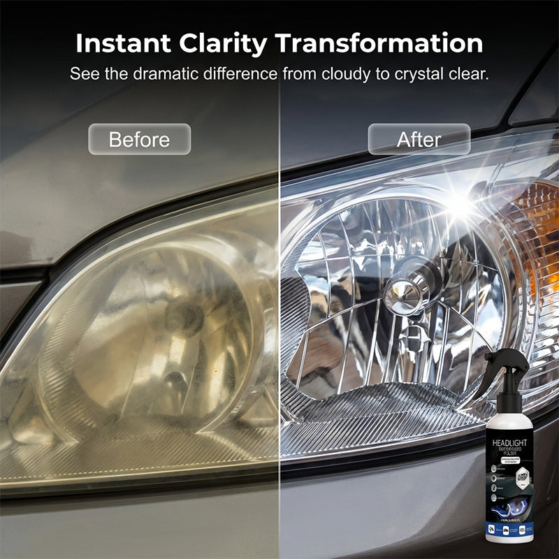 🚗 ACHETEZ 2, OBTENEZ 1 GRATUIT! 💡 Kit Professionnel pour la Restauration des Phares de Voiture – Élimine le Jaunissement, Restaure la Clarté & Application Facile ✨