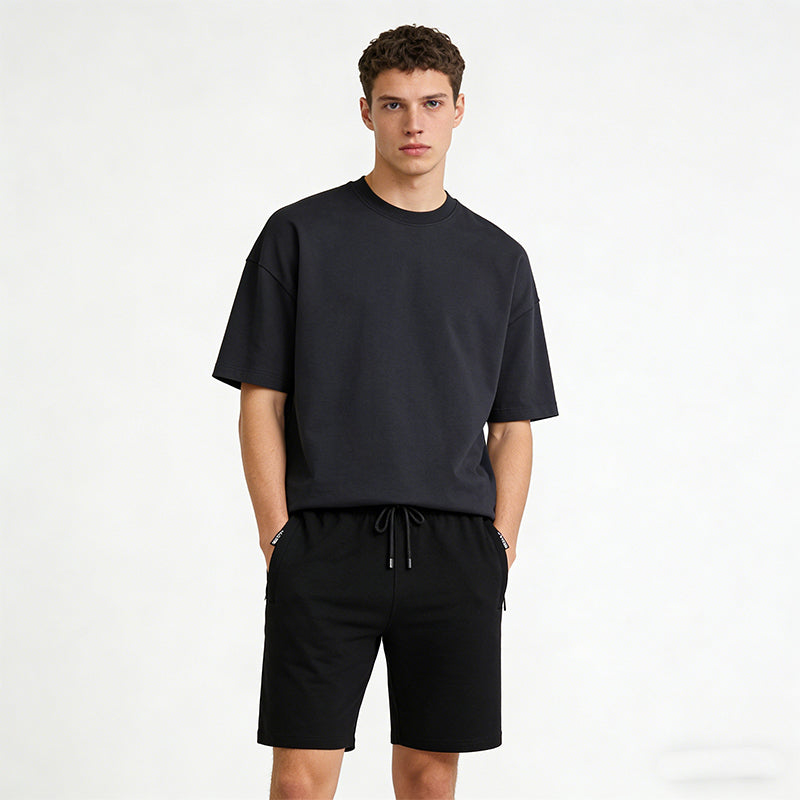 Short de sport décontracté et extensible pour homme