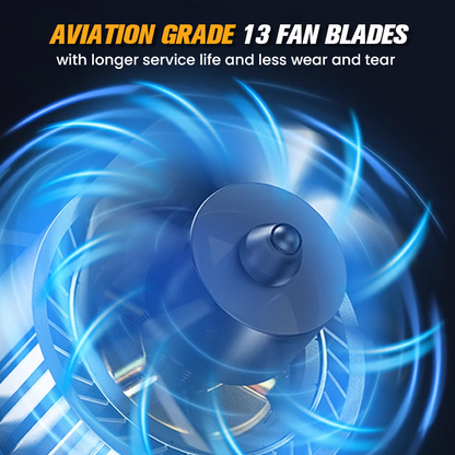 ⏰🔥OFFRE LIMITÉE : 50 % DE RÉDUCTION ! 💨 Plus de 50 000 unités vendues ! Ventilateur turbo puissant – Ultra-efficace, compact et idéal pour la maison ou la voiture 🚗✨