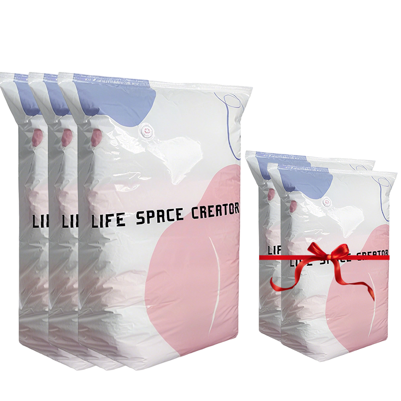 🧳 ACHETEZ 3, OBTENEZ 2 GRATUIT! 💨 Grand Sac de Rangement Sous Vide Compressible – Sans Pompe, Étanche & Idéal Pour Gagner De La Place Dans Les Valises Et À La Maison ✈️
