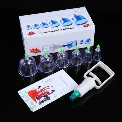 ⏳Offre spéciale à durée limitée⏰Kit de ventouses – Ventouses épaisses, pompe d'aspiration, transparent 🩺