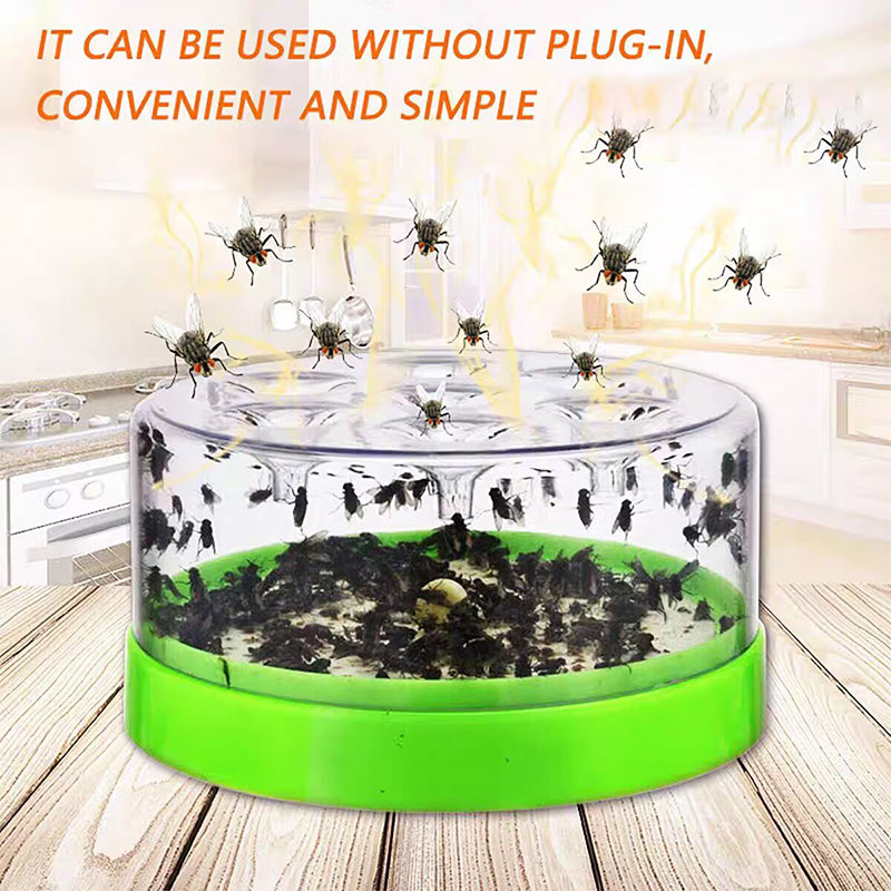 🌿💚 Piège anti-mouches écologique | Fonctionne sans énergie, lavable et réutilisable longue durée sans produit toxique ✅