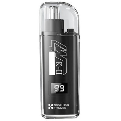 🔥 -50% ! ⏰ Tondeuse Nez et Oreilles avec Affichage LED – ABS – Lames Rotatives 360° & IPX7 pour Homme 🧔