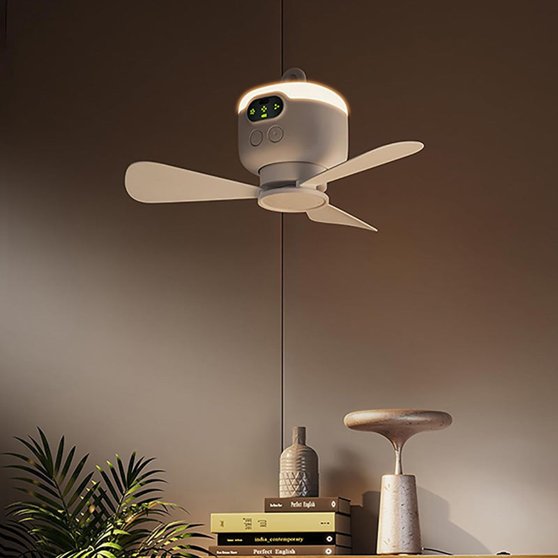 🏭 Direct usine 🚀 Livraison à domicile💨Ventilateur de plafond portable 2-en-1 (avec éclairage LED)